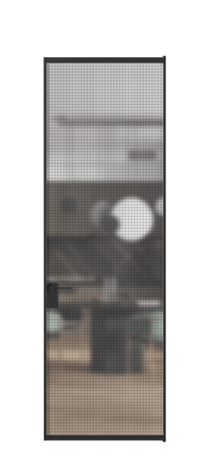 Алюминиевая дверь АЛПЛ040.01 Алюминий Черный Декоративное стекло с сеткой "Mesh silver", триплекс, 6 мм. Без короба чер Цена 146840 Стоимость комплекта двери включает:
1. Полотно (600/650/700/750/800/850/900/950*2000-2400 мм).
2. Короб
3. Комплект фурнитуры (2 торцевые петли и магнитный замок с ответной планкой). Фабрика дверей Волховец 8 (800) 551 43 19 Алюминиевая дверь АЛПЛ040.01 Алюминий Черный Декоративное стекло с сеткой "Mesh silver", триплекс, 6 мм Цена 146840 | Volhovec