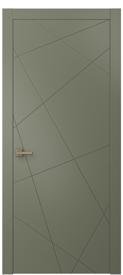 Межкомнатная дверь Linea АКП 8048 Матовый оливковый тёмный  Цена 69630 ₽ | Volhovec