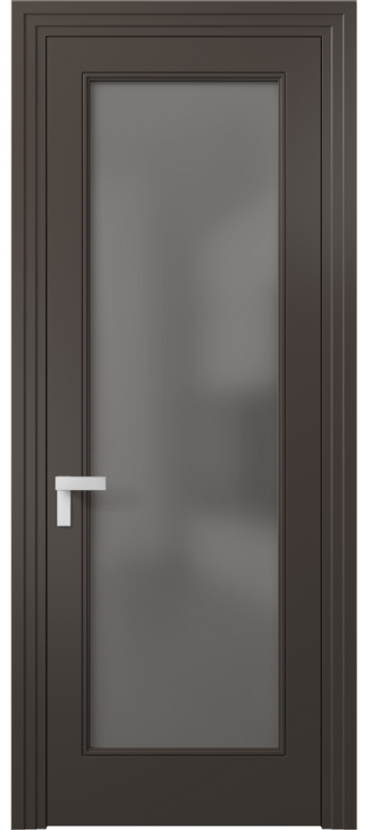 Дверь межкомнатная Rocca 8300 Матовый антрацит Сатинированное серое стекло, триплекс, 8 мм Каскадный компланарный наличник МАН Цена 85690 ₽ Наличники уже входят в базовый комплект. Фабрика дверей Волховец 8 (800) 551 43 19 Межкомнатная дверь Rocca 8300 Матовый антрацит Сатинированное серое стекло, триплекс, 8 мм Цена 85690 ₽ | Volhovec