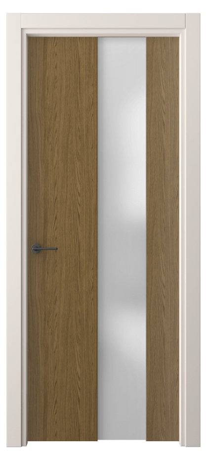 Межкомнатная дверь Фридом 4226 Торфяной дуб Сатинированное стекло Цена 38430 ₽ | Volhovec