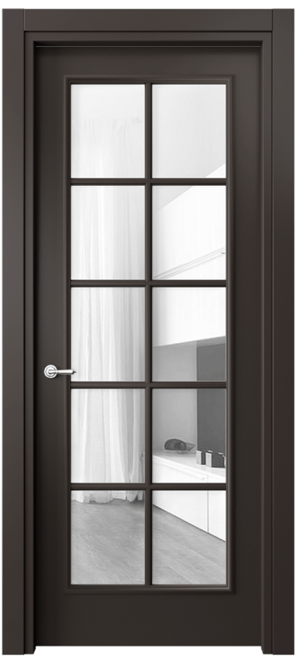 Дверь межкомнатная Paris 8102 Матовый антрацит Прозрачное стекло, 4 мм Гладкий наличник МАН Цена 63711 ₽ Наличники уже входят в базовый комплект. Фабрика дверей Волховец 8 (800) 551 43 19 Межкомнатная дверь Paris 8102 Матовый антрацит Прозрачное стекло, 4 мм Цена 63711 ₽| Volhovec