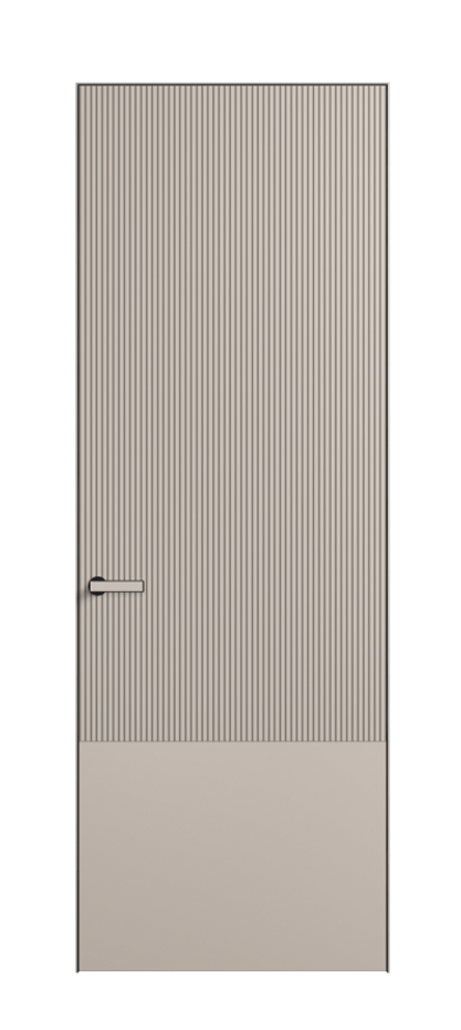 Межкомнатная дверь Velvet 8203 Матовый светло-бежевый. Цена 3400  | Volhovec