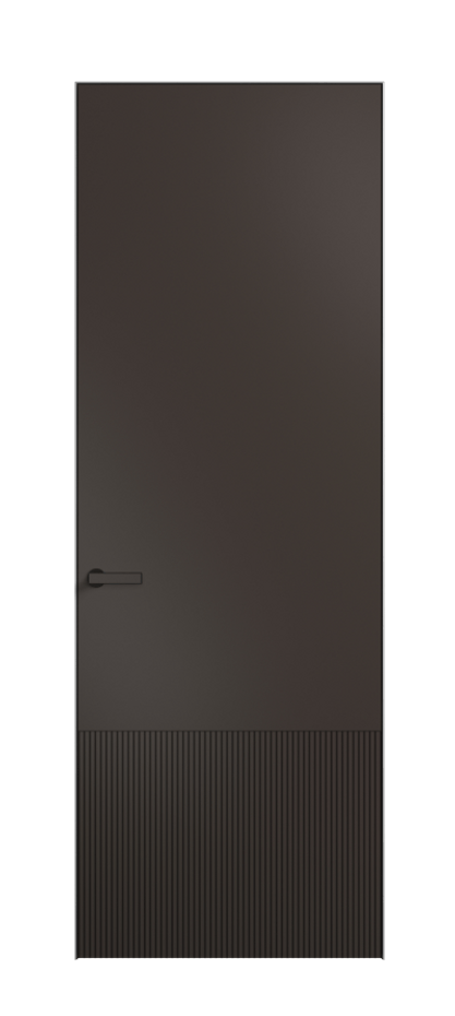 Межкомнатная дверь Velvet 8202 Матовый антрацит. Цена 71930  | Volhovec