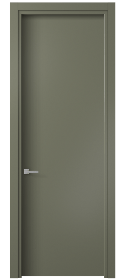 Межкомнатная дверь Planum 0010 Матовый оливковый тёмный  Цена 46090 ₽ | Volhovec