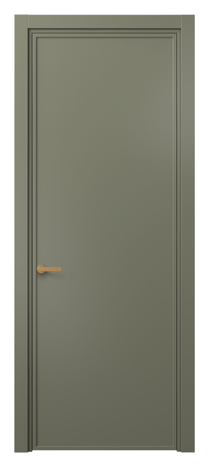 Межкомнатная дверь Frame 8601 Матовый оливковый тёмный  Цена 56650 ₽ | Volhovec