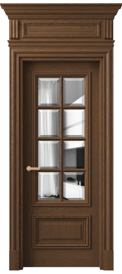 Дверь межкомнатная Антик 7316 Дуб каштановый матовый Двустороннее зеркало с фацетом, триплекс КЭП + Объёмный фриз + Карниз ДКШ.М Цена 325760 ₽ Наличники уже входят в базовый комплект. Фабрика дверей Волховец 8 (800) 551 43 19 Межкомнатная дверь Антик 7316 Дуб каштановый матовый Двустороннее зеркало с фацетом, триплекс Цена 325760 ₽ | Volhovec