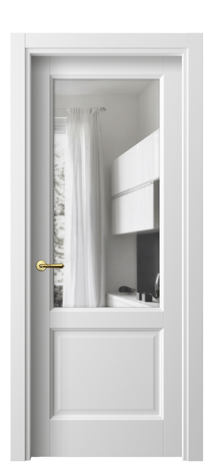 Дверь межкомнатная Galant 1422 Белый шёлк Прозрачное стекло, 4 мм Гладкий наличник БШ Цена 37620 ₽ Наличники уже входят в базовый комплект. Фабрика дверей Волховец 8 (800) 551 43 19 Межкомнатная дверь Galant 1422 Белый шёлк Прозрачное стекло, 4 мм Цена 37620 ₽ | Volhovec