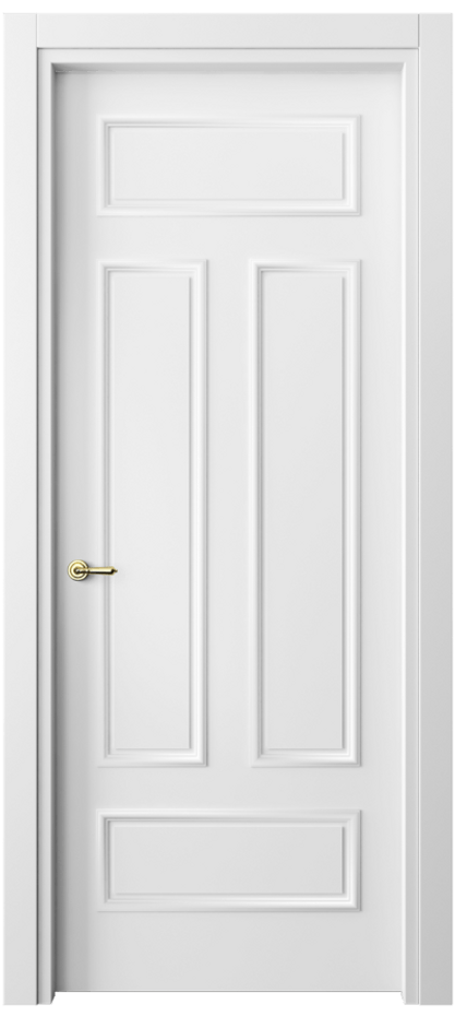Межкомнатная дверь Paris 8143 Матовый белоснежный  Цена 83820 ₽| Volhovec