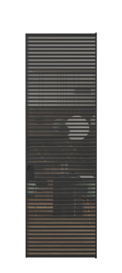 Алюминиевая дверь АЛПЛ040.07 Алюминий Черный Прозрачное серое стекло, триплекс, 6 мм. Без короба чер Цена 229890 Стоимость комплекта двери включает:
1. Полотно (600/650/700/750/800/850/900/950*2000-2400 мм).
2. Короб
3. Комплект фурнитуры (2 торцевые петли и магнитный замок с ответной планкой). Фабрика дверей Волховец 8 (800) 551 43 19 Алюминиевая дверь АЛПЛ040.07 Алюминий Черный Прозрачное серое стекло, триплекс, 6 мм Цена 229890 | Volhovec