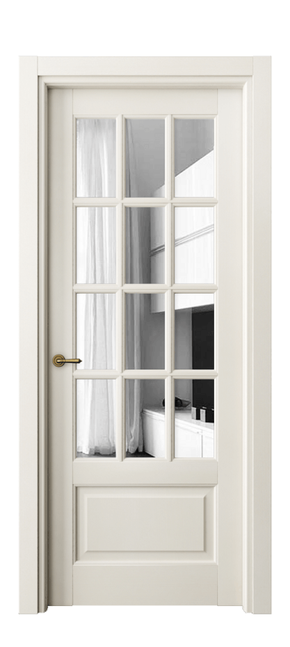 Межкомнатная дверь Toscana Grigliato 6313 Бук венециана Двустороннее зеркало, триплекс, 6 мм Цена 141020 ₽ | Volhovec