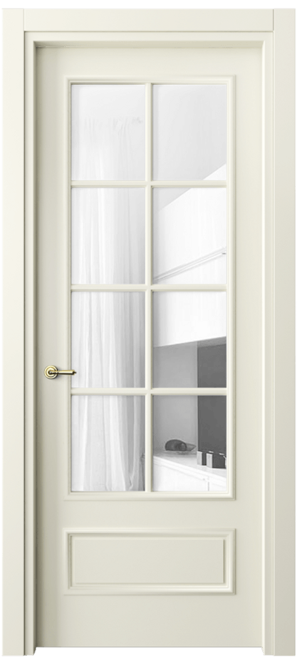 Дверь межкомнатная Paris 8112 Матовый молочно-белый Прозрачное стекло, 4 мм Гладкий наличник ММБ Цена 72399 ₽ Наличники уже входят в базовый комплект. Фабрика дверей Волховец 8 (800) 551 43 19 Межкомнатная дверь Paris 8112 Матовый молочно-белый Прозрачное стекло, 4 мм Цена 72399 ₽| Volhovec