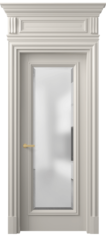 Дверь межкомнатная Antique 7300 Бук облачный серый Сатинированное стекло с фацетом, 6 мм КЭП + Объёмный фриз + Карниз БОС Цена 170750 ₽ Наличники уже входят в базовый комплект. Фабрика дверей Волховец 8 (800) 551 43 19 Межкомнатная дверь Antique 7300 Бук облачный серый Сатинированное стекло с фацетом, 6 мм Цена 170750 ₽ | Volhovec