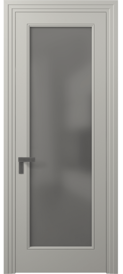 Дверь межкомнатная Rocca 8300 Матовый тёплый серый Сатинированное серое стекло, триплекс Каскадный компланарный наличник МТСР Цена 91190 ₽ Наличники уже входят в базовый комплект. Фабрика дверей Волховец 8 (800) 551 43 19 Межкомнатная дверь Rocca 8300 Матовый тёплый серый Сатинированное серое стекло, триплекс Цена 91190 ₽ | Volhovec