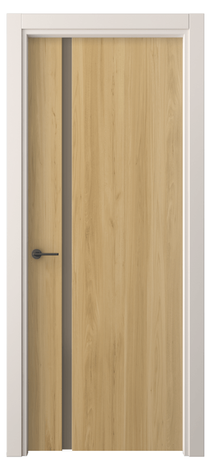 Межкомнатная дверь Freedom 4222 Солнечный вяз Сатинированное бронзовое стекло, триплекс Цена 44880 ₽ | Volhovec