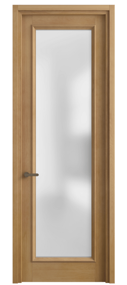 Межкомнатная дверь Charm 6702 Бук натуральный матовый Сатинированное стекло Цена 123310 ₽ | Volhovec