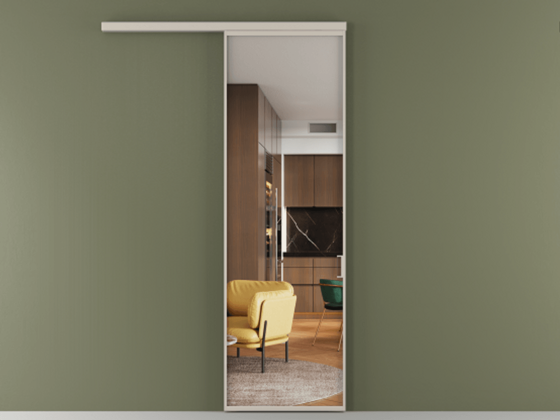 Перегородка Формато вдоль стены 1 створка АЛПР 040.01 Алюминий светло-бежевый Прозрачное стекло "Кристал Вижн", калёное. Цена 118980 ₽ 1. Полотно (800/2100 мм)
2. Комплект установки раздвижной системы
3. Базовый комплект фурнитуры
4.Ручка Рондо. Фабрика дверей Волховец 8 (800) 551 43 19 Перегородка Формато вдоль стены 1 створка АЛПР 040.01 Алюминий светло-бежевый Прозрачное стекло "Кристал Вижн", калёное Цена 118980 ₽ | Volhovec