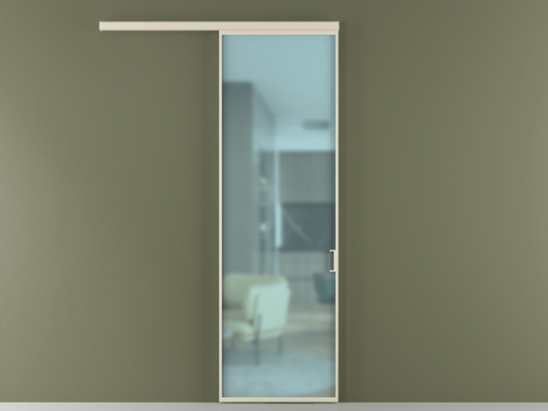 Перегородка Формато вдоль стены 1 створка АЛПР 040.01 Алюминий бежево-серый Сатинированное голубое стекло, триплекс. Цена 111940 ₽ 1. Полотно (800/2100 мм)
2. Комплект установки раздвижной системы
3. Базовый комплект фурнитуры
4.Ручка Рондо. Фабрика дверей Волховец 8 (800) 551 43 19 Перегородка Формато вдоль стены 1 створка АЛПР 040.01 Алюминий бежево-серый Сатинированное голубое стекло, триплекс Цена 111940 ₽ | Volhovec