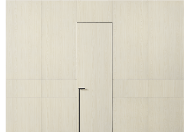 Панели для отделки стен Стеновая панель в искусственной отделке Молочный ясень. Цвет Молочный ясень. Материал Сиплекс ламинатин. Коллекция Искусственные отделки. Картинка.