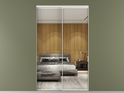 Алюминевая перегородка vn2_01 Зеркало триплекс БЕЛ. Цвет Алюминий Белый. Материал Алюминий. Коллекция Перегородка Formato внутри проёма двустворчатая. Фото. Алюминевая перегородка vn2_01 Зеркало триплекс БЕЛ. Цвет Алюминий Белый. Материал Алюминий. Коллекция Перегородка Formato внутри проёма двустворчатая. Картинка.