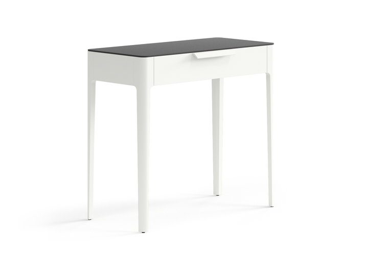 Мебель Консоль Piega 1 ящик. Цвет Матовый жемчужный. Материал Гладкая эмаль. Коллекция Консоль Piega 1 ящик. Фото. Мебель Консоль Piega 1 ящик. Цвет Матовый жемчужный. Материал Гладкая эмаль. Коллекция Консоль Piega 1 ящик. Картинка.