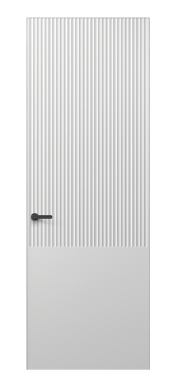 Дверь межкомнатная 8646 ГРН. Цвет Грунт под покраску. Материал Грунт под покраску. Коллекция Альба. Картинка.