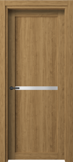 Дверь межкомнатная 2112 ГОР САТ. Цвет Грецкий орех. Материал Ламинатин. Коллекция Нео. Картинка.