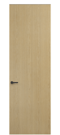 Дверь межкомнатная АКУ 0017 ДБН. Цвет Дуб натур. Материал Шпон ценных пород. Коллекция Селект. Картинка.