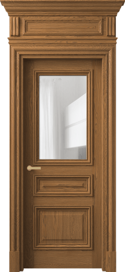 Дверь межкомнатная 7304 ДПР.М DUNE. Цвет Дуб пряный матовый. Материал Массив дуба матовый. Коллекция Антик. Картинка.