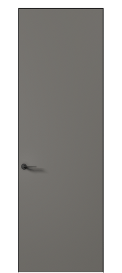 Межкомнатная дверь 0010 АКП МКЛС. Цвет Матовый классический серый. Материал Гладкая эмаль. Коллекция Планум Про. Фото. Дверь межкомнатная 0010 АКП МКЛС. Цвет Матовый классический серый. Материал Гладкая эмаль. Коллекция Планум Про. Картинка.
