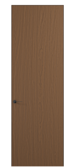 Дверь межкомнатная 0010 АКП МШДШ. Цвет Дуб шоколадный. Материал Мультишпон. Коллекция Planum Pro. Картинка.