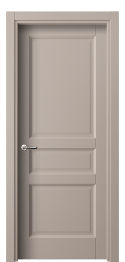 Дверь межкомнатная 1431 ПЭСК. Цвет ПЭТ серо-коричневый . Материал ПЭТ. Коллекция Galant. Картинка.