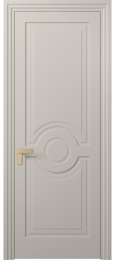 Дверь межкомнатная 8361 МСБЖ. Цвет Матовый светло-бежевый. Материал Гладкая эмаль. Коллекция Rocca. Картинка.