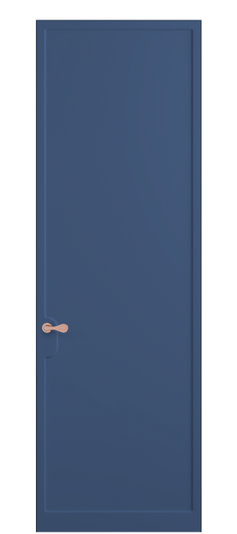 Дверь межкомнатная 7501 Отдалённо-синий RAL 5023. Цвет RAL Отдалённо-синий RAL 5023. Материал Гладкая эмаль. Коллекция Софтформ. Картинка.