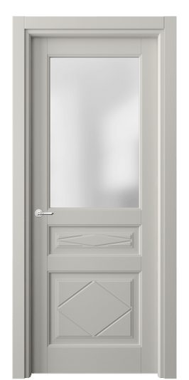 Межкомнатная дверь 6344 БТСР САТ. Цвет Бук тёплый серый. Материал Массив бука эмаль. Коллекция Toscana Rombo. Фото. Дверь межкомнатная 6344 БТСР САТ. Цвет Бук тёплый серый. Материал Массив бука эмаль. Коллекция Toscana Rombo. Картинка.