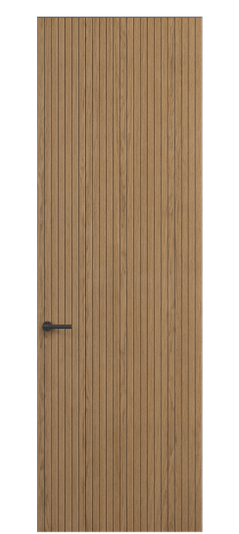 Дверь межкомнатная АКУ 0019 ДМНМ. Цвет Дуб миндальный матовый. Материал Шпон НатурВуд. Коллекция Селект. Картинка.