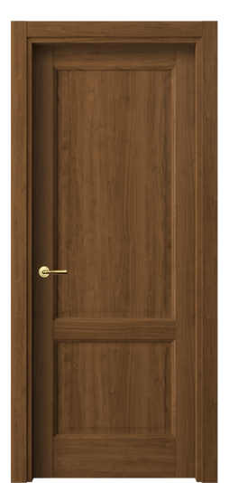 Дверь межкомнатная 1421 ЛОР. Цвет Лесной орех. Материал Ламинатин. Коллекция Galant. Картинка.