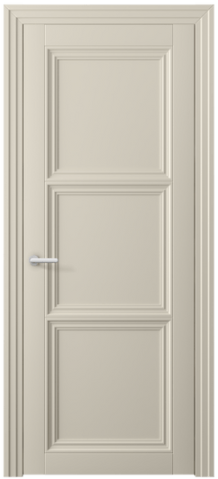 Дверь межкомнатная 2503 ПЭСБ. Цвет ПЭТ светло-бежевый. Материал ПЭТ. Коллекция Centro. Картинка.