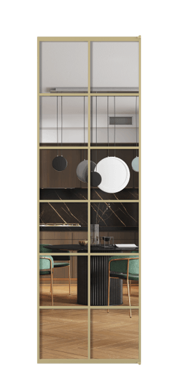 Межкомнатная дверь АЛПЛ040.05 ЗОЛ Золотой Crystalvision. Цвет . Материал Алюминий металлик. Коллекция Формато. Фото. Дверь межкомнатная АЛПЛ040.05 ЗОЛ Золотой Crystalvision. Цвет . Материал Алюминий металлик. Коллекция Формато. Картинка.