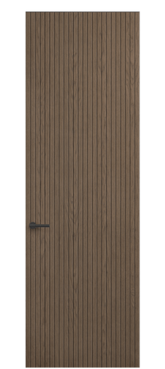 Дверь межкомнатная АКУ 0019 ДСРМ. Цвет Дуб серый матовый. Материал Шпон НатурВуд. Коллекция Селект. Картинка.