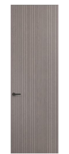 Дверь межкомнатная ПУ 0021 ДДМ. Цвет Дуб дымчатый. Материал Шпон ценных пород. Коллекция Селект. Картинка.