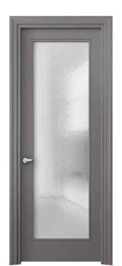 Межкомнатная дверь 8502 МКЛС ЛЕД. Цвет Матовый классический серый. Материал Гладкая эмаль. Коллекция Esse. Фото. Дверь межкомнатная 8502 МКЛС ЛЕД. Цвет Матовый классический серый. Материал Гладкая эмаль. Коллекция Esse. Картинка.