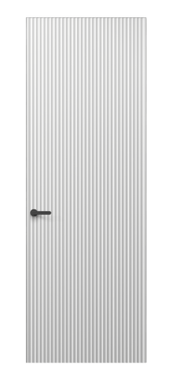 Дверь межкомнатная 8641 ГРН. Цвет Грунт под покраску. Материал Грунт под покраску. Коллекция Альба. Картинка.