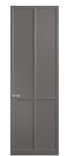 Межкомнатная дверь 7531 МКЛС. Цвет Матовый классический серый. Материал Гладкая эмаль. Коллекция Softform. Фото. Дверь межкомнатная 7531 МКЛС. Цвет Матовый классический серый. Материал Гладкая эмаль. Коллекция Softform. Картинка.