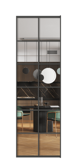 Межкомнатная дверь АЛПЛ040.05 ГР Графитовый Crystalvision. Цвет . Материал Алюминий металлик. Коллекция Формато. Фото. Дверь межкомнатная АЛПЛ040.05 ГР Графитовый Crystalvision. Цвет . Материал Алюминий металлик. Коллекция Формато. Картинка.