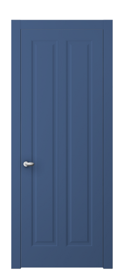 Дверь межкомнатная АКП 8511 Отдалённо-синий RAL 5023. Цвет RAL Отдалённо-синий RAL 5023. Материал Гладкая эмаль. Коллекция Эссе. Картинка.