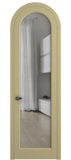Дверь межкомнатная 6814 Слоновая кость RAL 1014 MS. Цвет RAL Слоновая кость RAL 1014. Материал Гладкая эмаль. Коллекция Palazzo. Картинка.