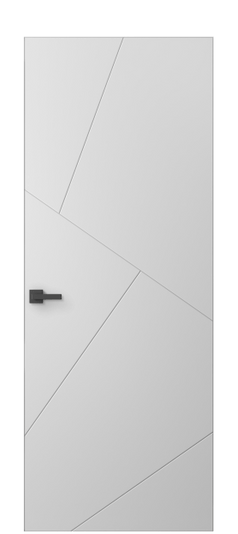 Дверь межкомнатная 8058 ГРН. Цвет Грунт под покраску. Материал Грунт под покраску. Коллекция Линия. Картинка.