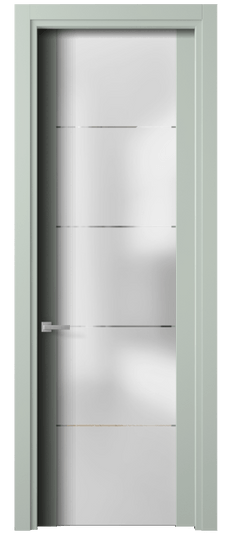 Дверь межкомнатная 4114 - planum NCS S 1005-B80G. Цвет NCS NCS S 1005-B80G. Материал Гладкая эмаль. Коллекция Planum. Картинка.