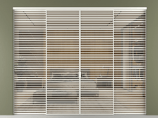 Перегородка Формато внутри проёма 4 створки