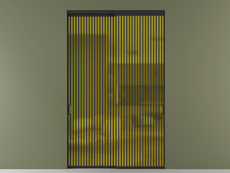 Перегородка Formato внутри проёма 2 створки